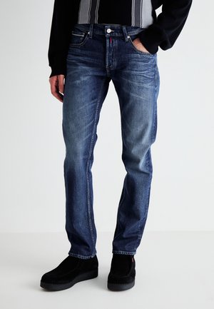Jean droit - dark-blue denim