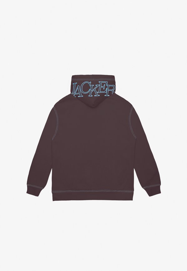 SELECT CONTRAST HOODIE UNISEX - Sweatshirt - purple3