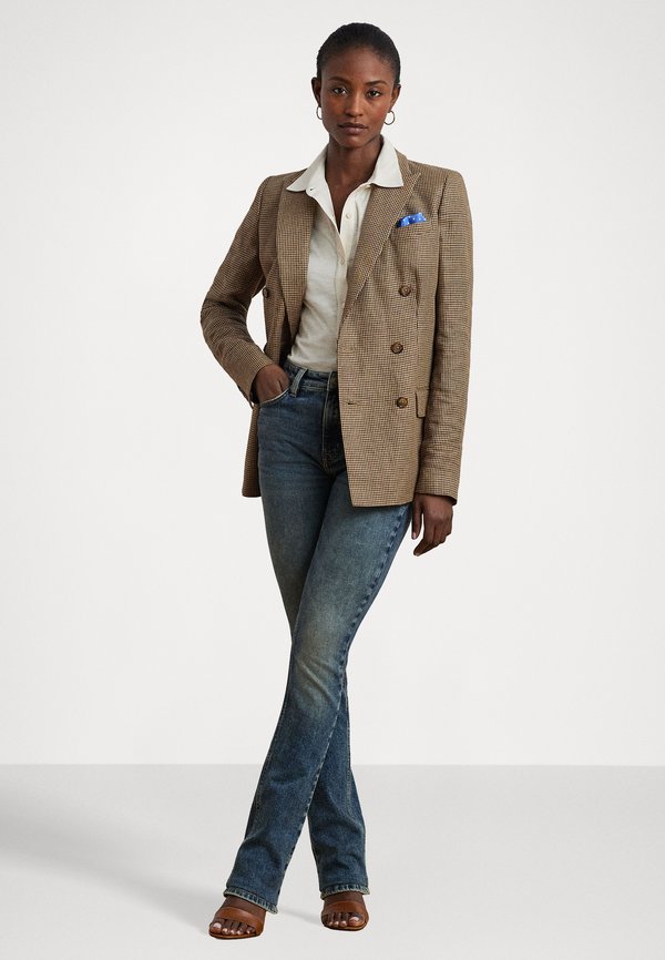 INDIE COTTON SLUB JERSEY SHORT SLEEVE CARDIGAN - Button-down blouse - mascarpone cream2