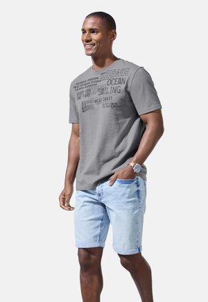 T-Shirt print - grau