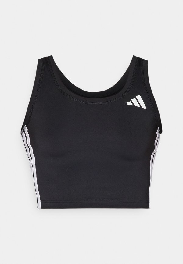 TRAIN ESSENTIALS 3STRIPES CROPPED - Top2