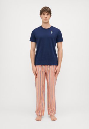 PJ SLEEP - Pyjama set - navy/orange