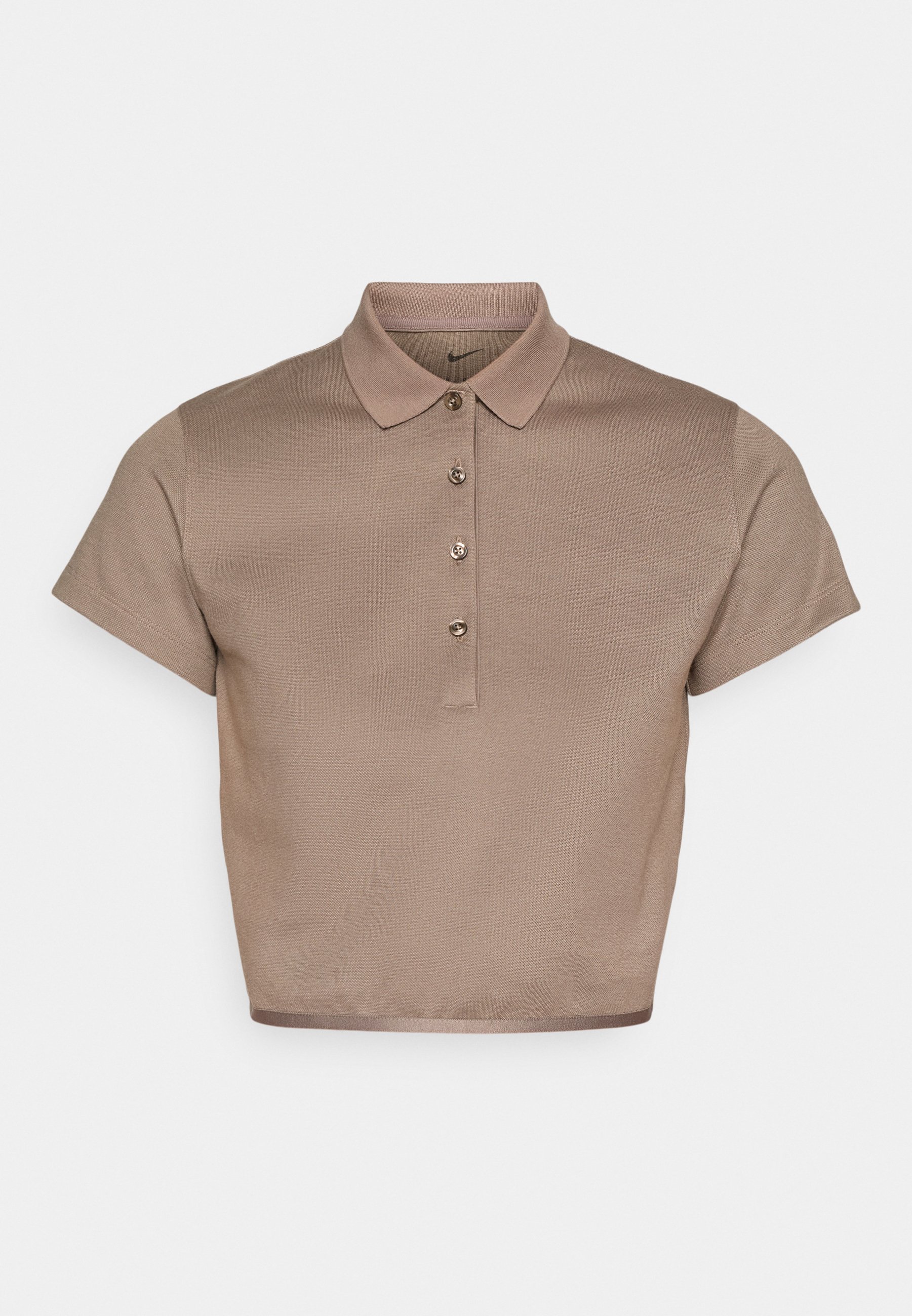 brown nike golf shirt
