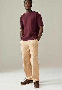 Next HEAVYWEIGHT - REGULAR FIT - T-shirts basic - burgundy red