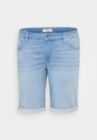 JJIRICK JJICON  - Kratke hlače od trapera - blue denim