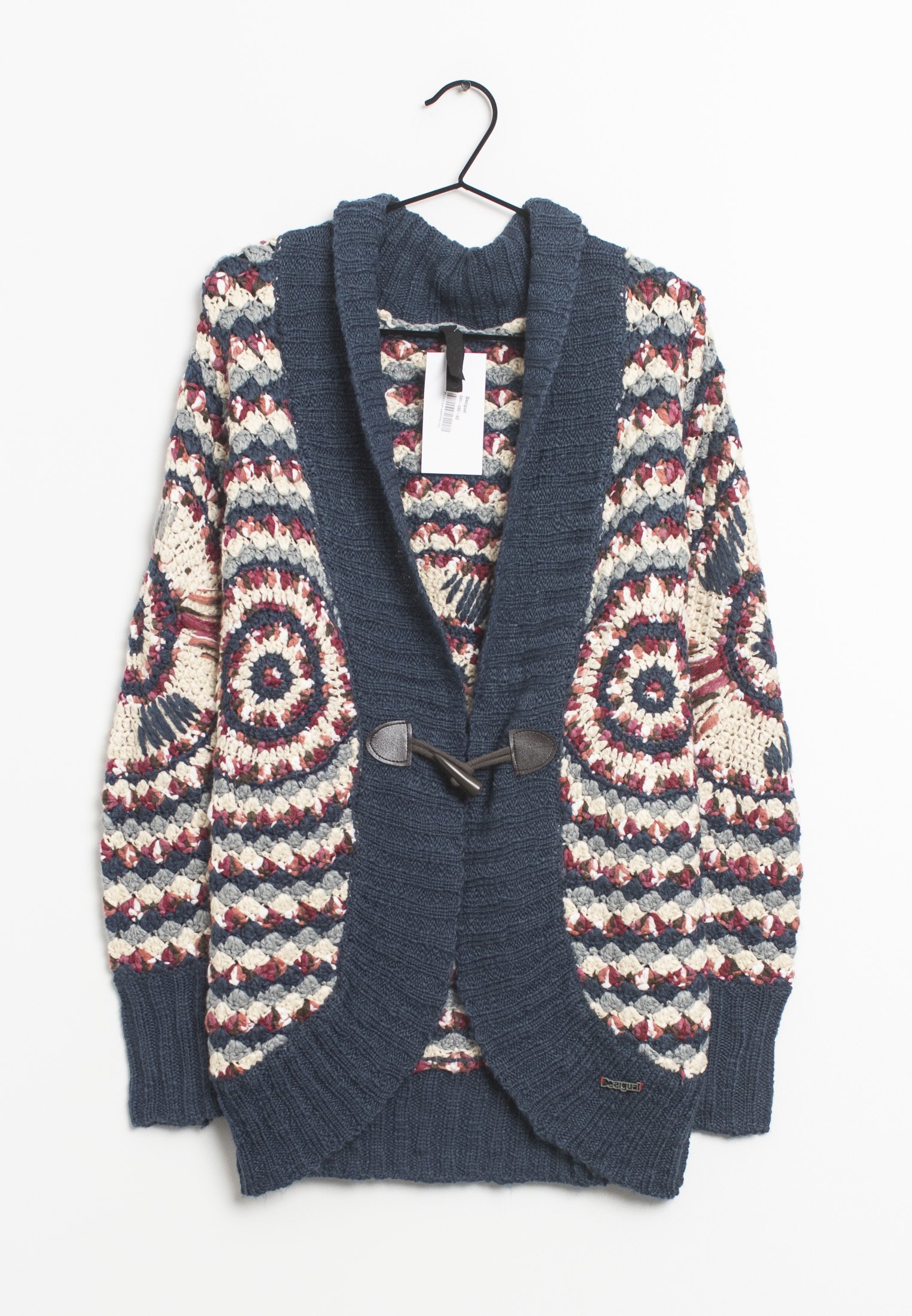 Desigual Chaqueta de punto - blue/azul - Zalando.es