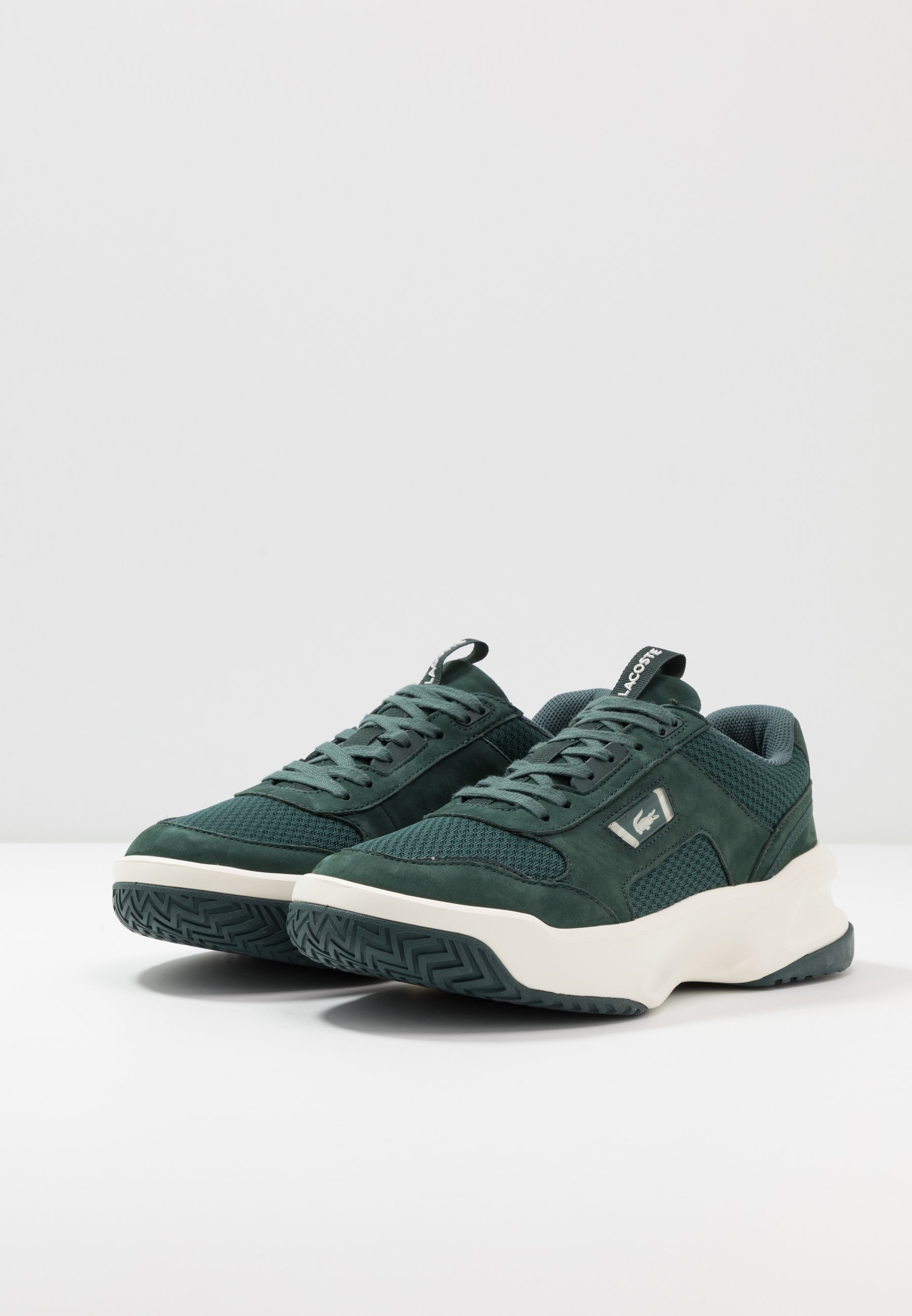 Lacoste ACE LIFT - Trainers - dark green - Zalando.co.uk