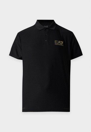 EA7 Emporio Armani, TRAIN PREMIUM LABEL - Πόλο - black