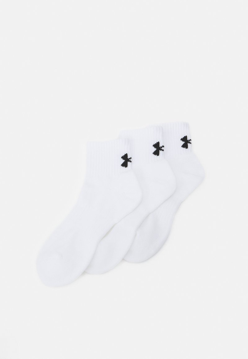 Under Armour CORE 3 PACK - Meias desportivas - white