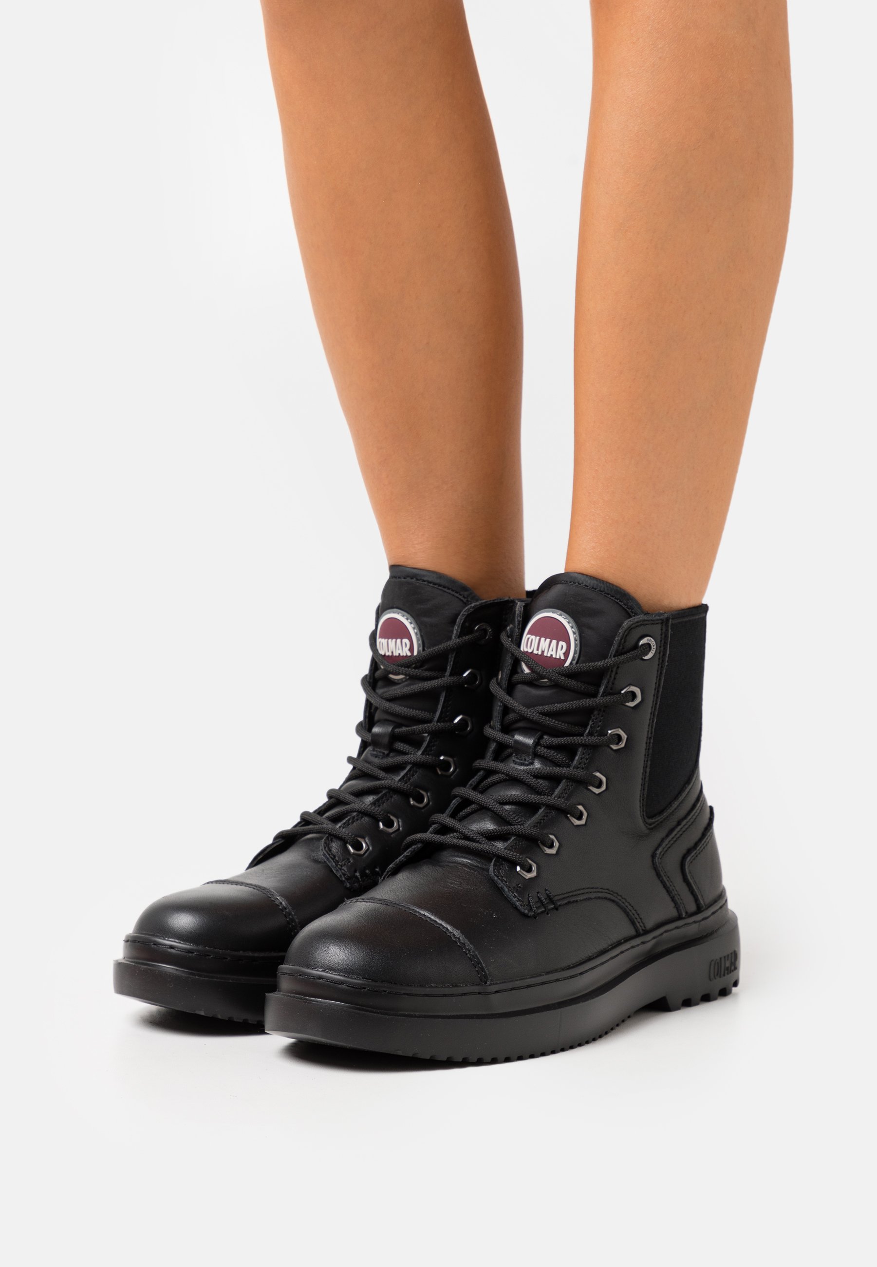 Colmar Originals CONNOR MOTO - Stivaletti con plateau - black/nero -  Zalando.it