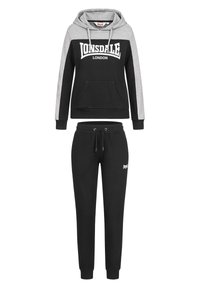 Lonsdale LURGAN - Pantaloni sportivi - black/grey