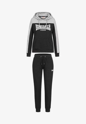 Lonsdale LURGAN - Verryttelyhousut - black/grey