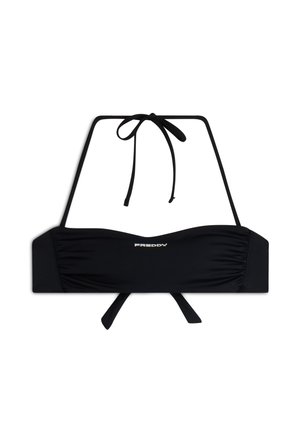 Freddy A FASCIA CON CHIUSURA A FIOCCO E LOGO A CONTRASTO. - Bikiniyläosa - nero