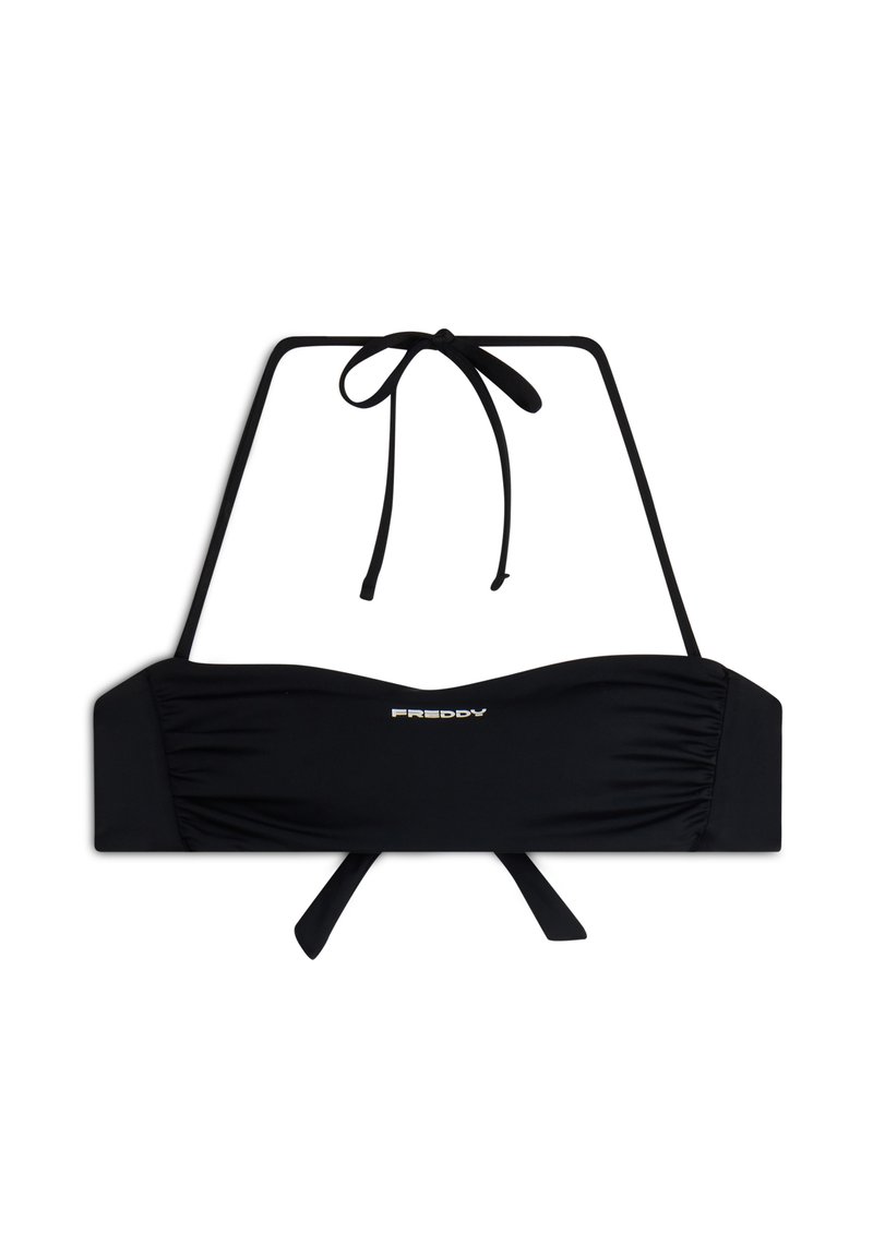 Freddy A FASCIA CON CHIUSURA A FIOCCO E LOGO A CONTRASTO - Bikiniyläosa - nero