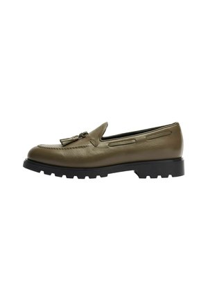 RAFFAELLO GRAIN - Loafers - olive grain- calf