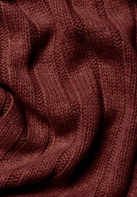 FALKE SCARF IN RIB UNISEX - Écharpe - brick