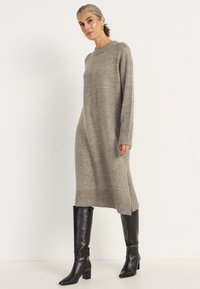 Cellbes of Sweden SOFT - Gebreide jurk - beige   melange