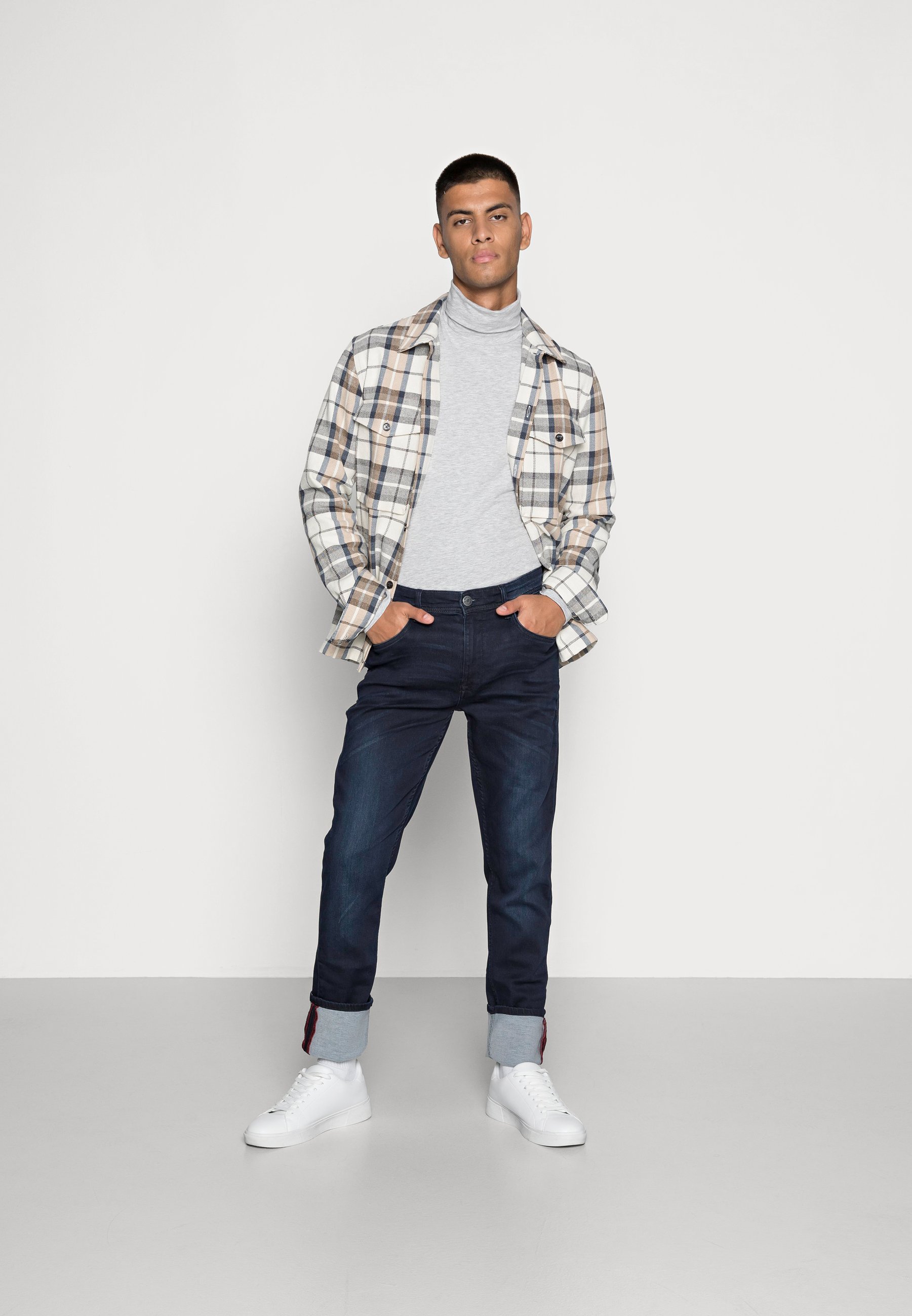 Blend TWISTER FIT JOGG - Siaurėjantys džinsai - denim blue black/tamsiai  mėlyna - Zalando.lt