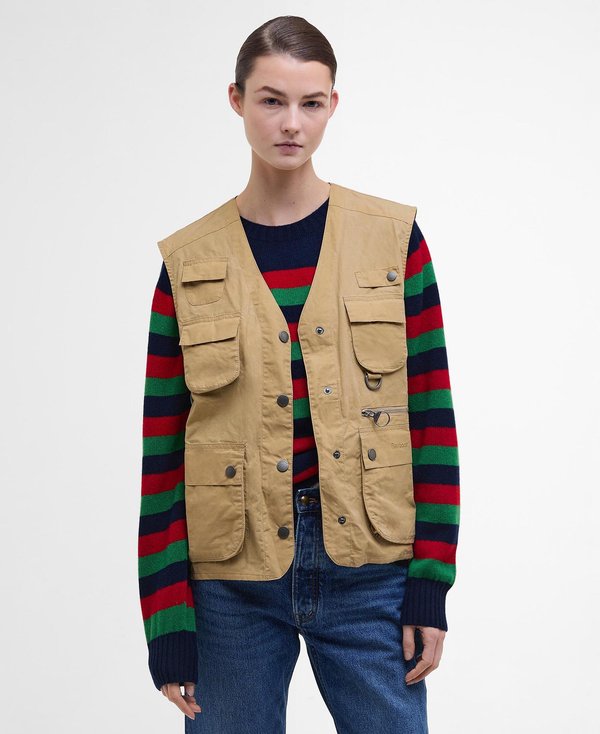 THE EDIT BY ALEXA - Waistcoat - beige