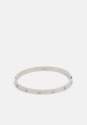 BANGLE BRACELET ESSENTIAL - Bracelet - silver-coloured/white
