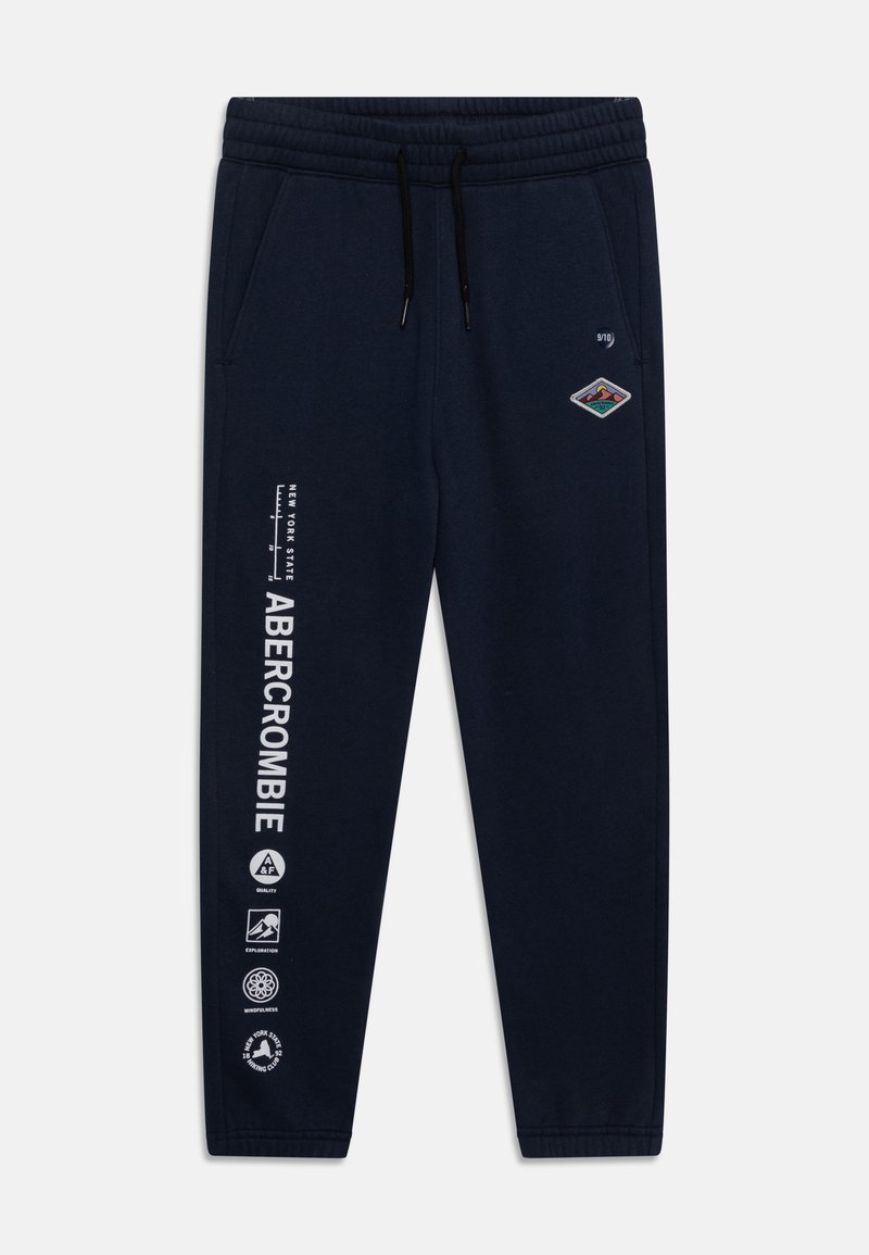 Abercrombie & Fitch Spodnie treningowe/granatowy Zalando.pl