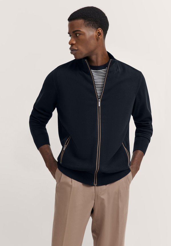 CASUAL - Strickjacke - marine