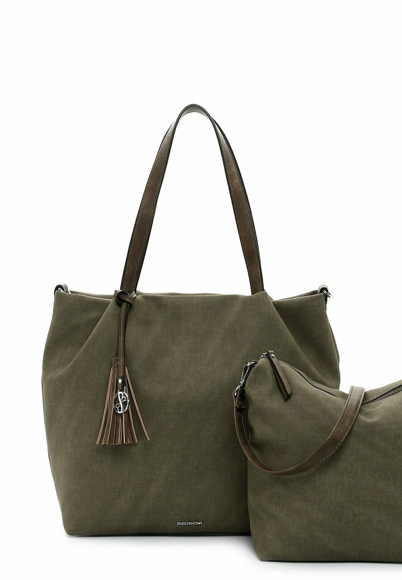 Damen Taschen | Emily & Noah Shopping Bag khaki - XT22795 Damen Taschen | Emily & Noah Shopping Bag khaki - XT22795