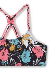 O'Neill MIX AND MATCH TROPICS SET - Bikini - black blue bluemchen