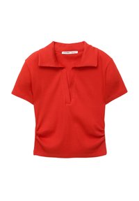 SHORT SLEEVE CROPPED - Pikeepaita - red