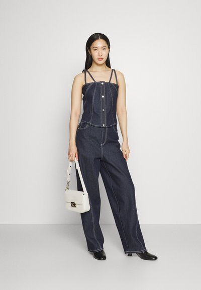 Elleme BUSTIER - Débardeur - navy