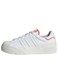 adidas Originals SUPERSTAR HER ICONS BBALL W - Sneakers laag - cloud white /solar red /core white