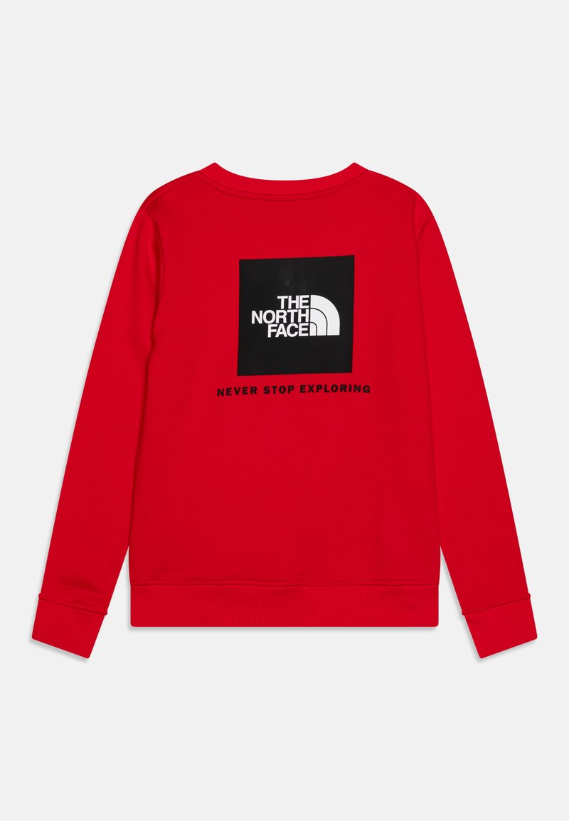 The North Face TEEN REGULAR CREW Sweatshirt red