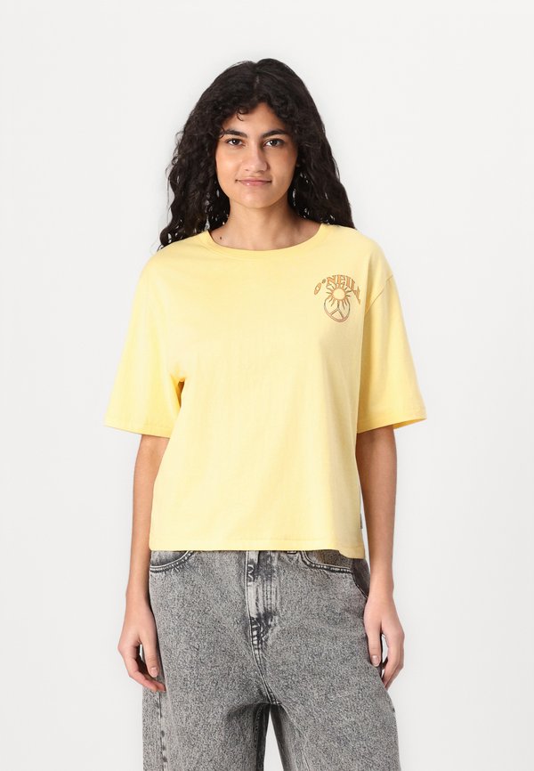 SUMMER MUSTHAVES BACK - Print T-shirt - tender buttercup2