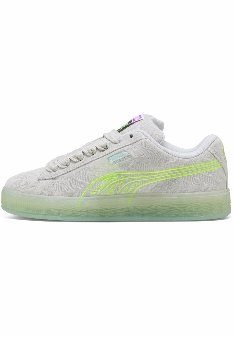 Puma ALIEN - Baskets basses - silver mist peaceful blue/vert - ZALANDO.FR
