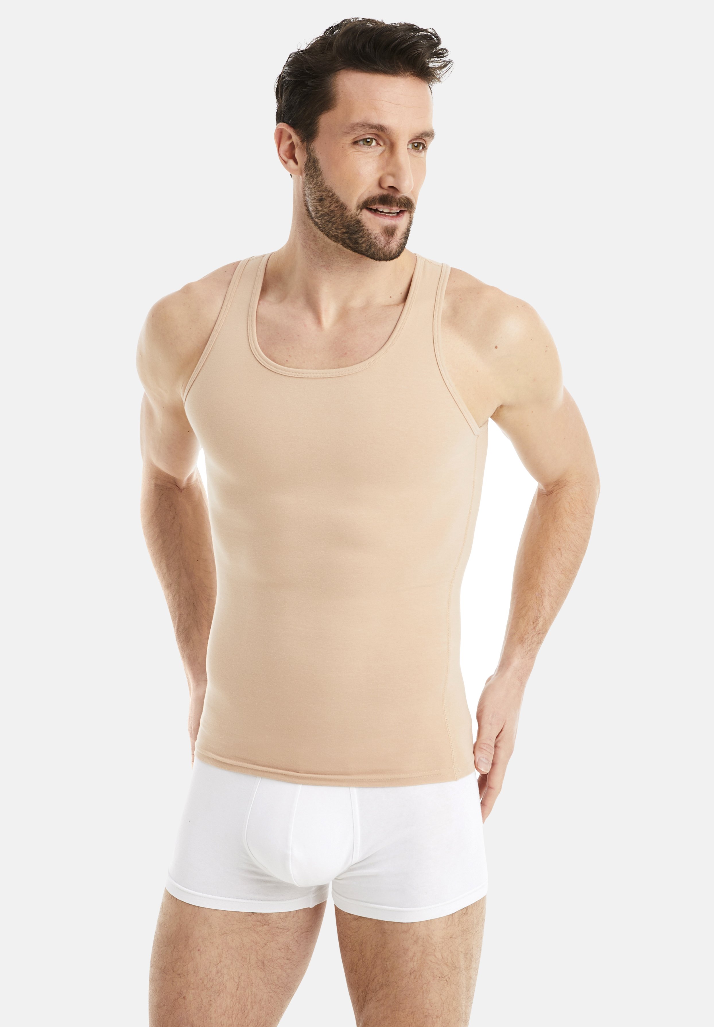 YARRCO Figurformendes Tanktop - Schlankheitsunterhemd Mit Integriertem BH