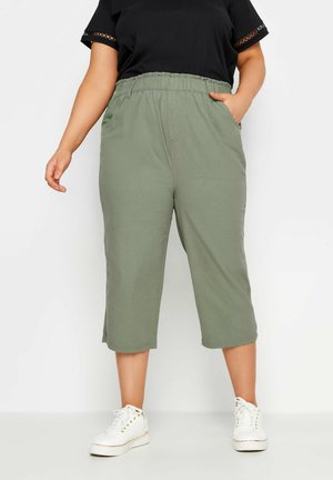 Yours Clothing CROPPED - Bukser - khaki