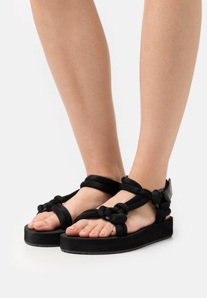 Marc O'Polo MIKAELA  - Platform sandals - black