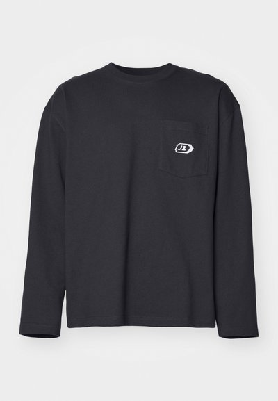 J.LINDEBERG WALSH POCKET TEE - T-shirt à manches longues - washed black