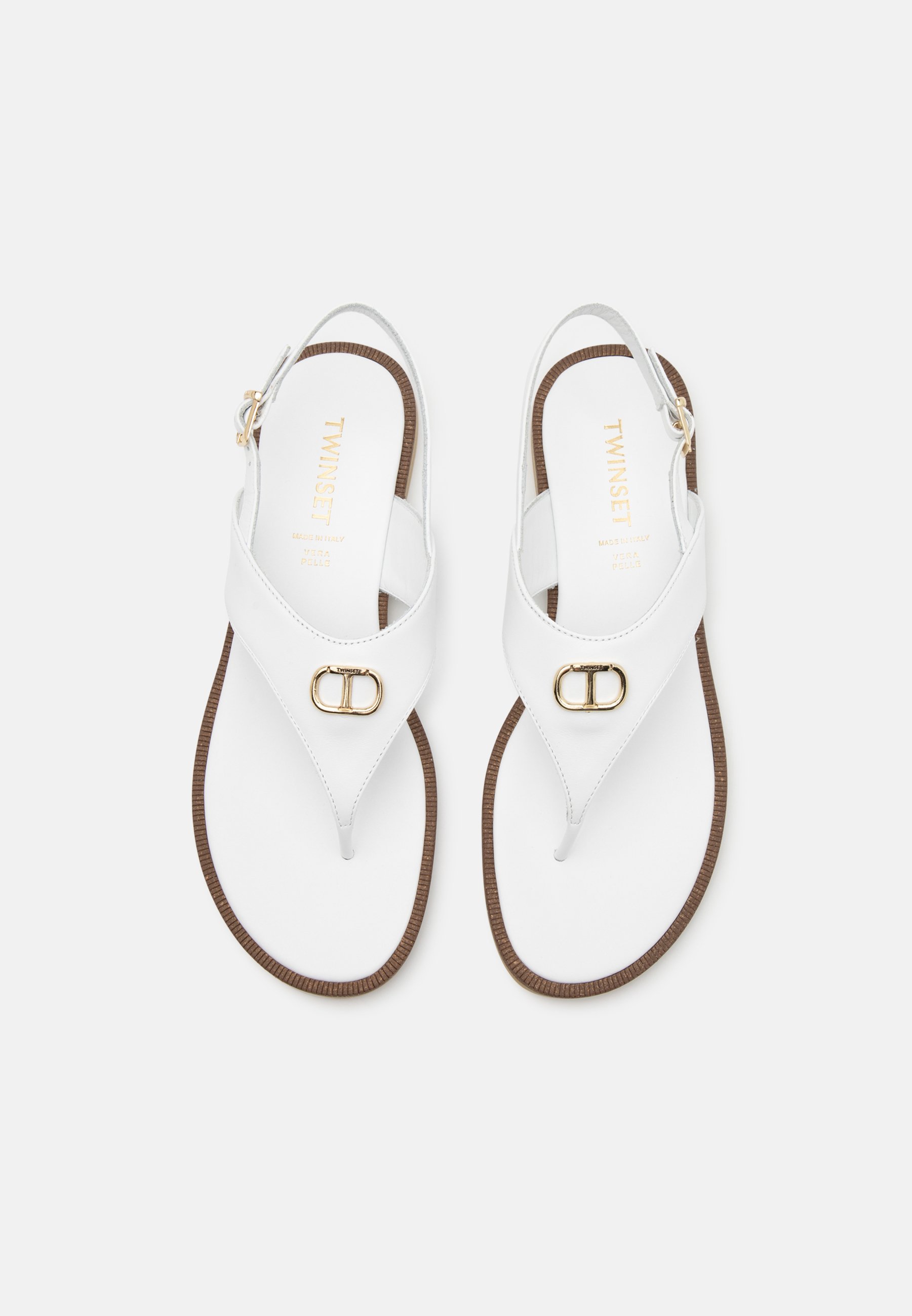 TWINSET Infradito - white/bianco - Zalando.it