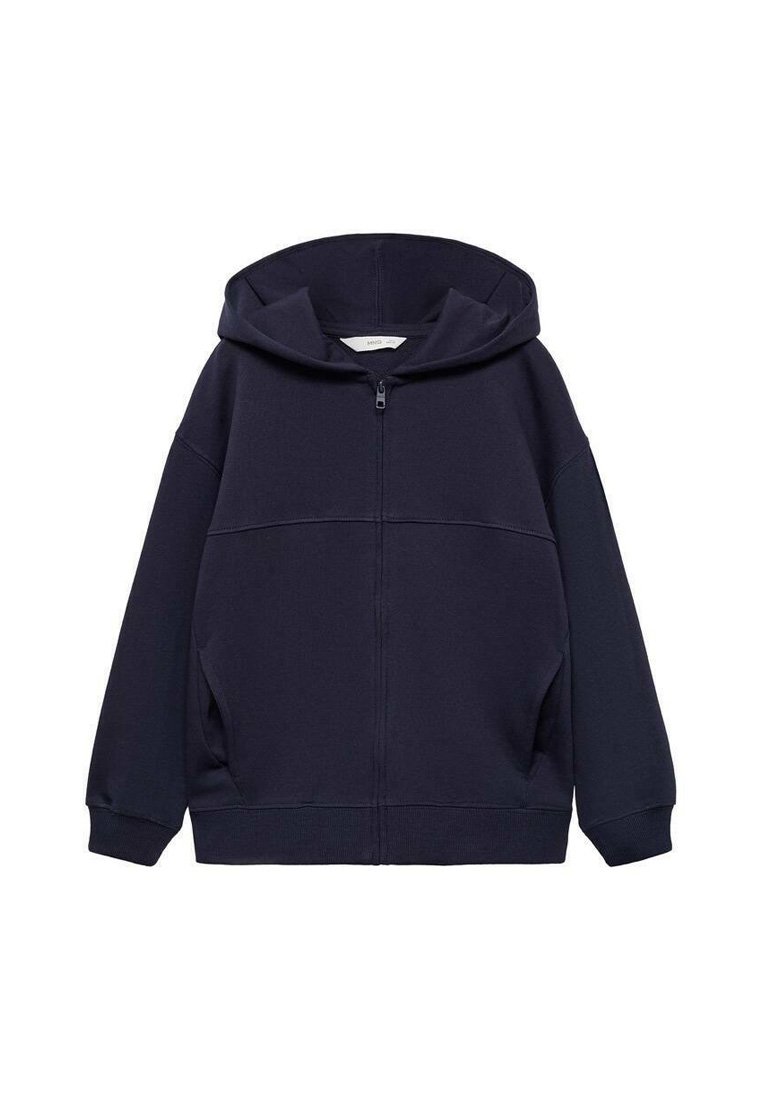 Mango Kids Sweater met rits koningsblauw