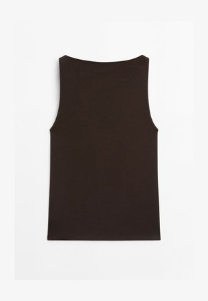 Massimo Dutti, STRAIGHT, ciemnobrązowy