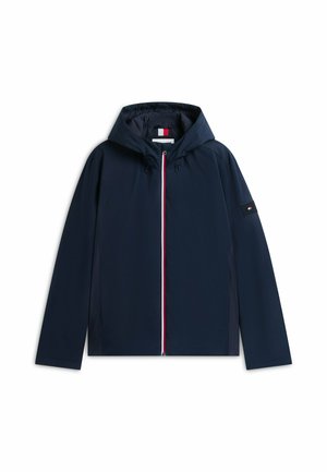 Tommy Hilfiger, TOMMY HILFIGER LIGHTWEIGHT HOODED PADDED JACKET - Übergangsjacke - navy blue