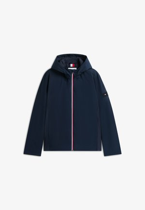 Tommy Hilfiger, TOMMY HILFIGER LIGHTWEIGHT HOODED PADDED JACKET - Übergangsjacke - navy blue