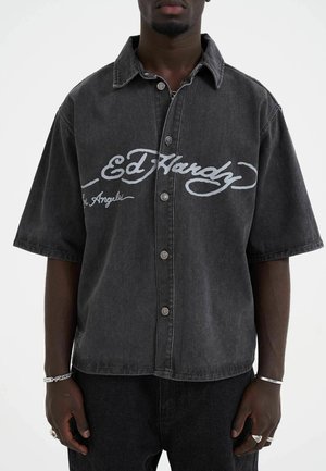 Ed Hardy EAGLE AND STARS - Shirt - black