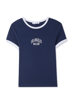 Terranova, T-shirt con stampa - blu scuro