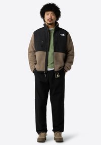 The North Face M RETRO DENALI JACKET - Giacca in pile - mocha brown tnf black