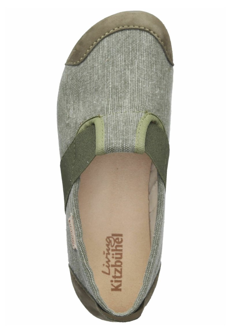 Kinder Klettschuhe | Living Kitzbühel Slipper khaki/khaki - KH15312 Kinder Klettschuhe | Living Kitzbühel Slipper khaki/khaki - KH15312