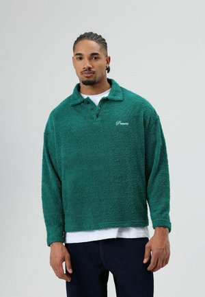 Fleece trui - green