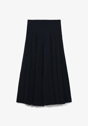 Calliope, CULOTTE PIEGHE - Jupe longue - ultrablack