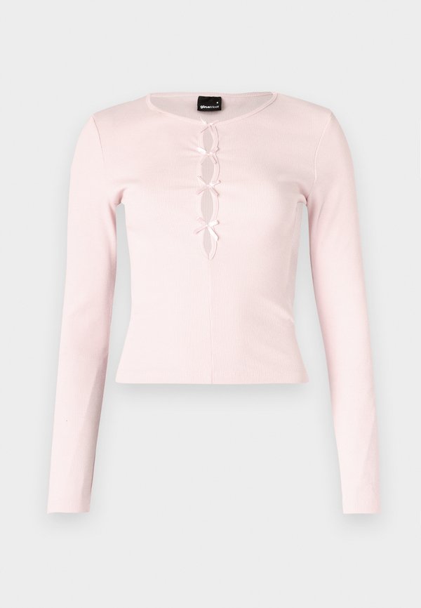BOW DETAIL  - Long sleeved top - pale lilac2